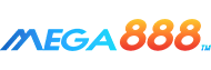 Mega888 online casino game provider logo displayed in website footer