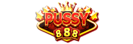 Pussy888 online casino game provider logo displayed in website footer