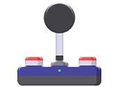 Easy gaming icon representing simple navigation and convenient casino access