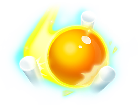 Plinko instant win casino game character for promotional game artwork