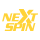 NextSpin logo for online slot games.