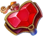 Decorative slot game character graphic for KK Slots casino section